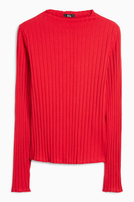 Tricou cu mânecă lungă - reiat