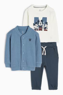 Mickey Mouse - compleu bebeluși - 3 piese