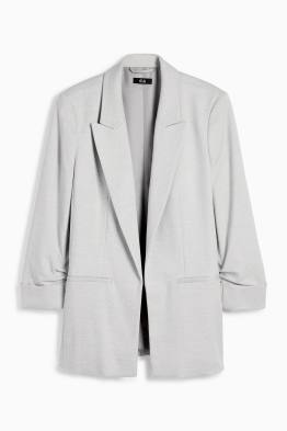 Blazer lung - regular fit - structurat