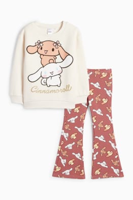 Cinnamoroll - set - bluză de molton și colanți evazați
