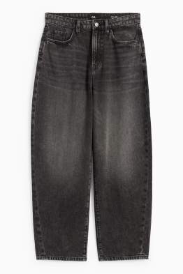 Barrel jeans - high waist