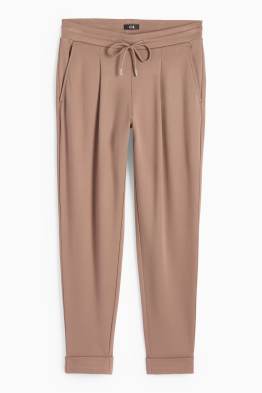 Jersey-Hose - Mid Waist - Tapered Fit