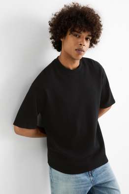 Tricou - supradimensionat - structurat