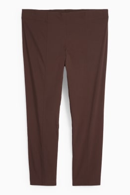 Pantalons de tela - high waist - straight fit - LYCRA®
