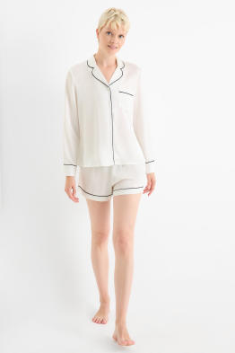 Pijama din satin
