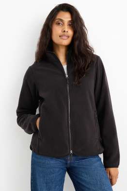 Fleece-Sweatjacke