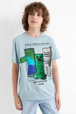 Minecraft - tricou cu mânecă scurtă - aspect lucios