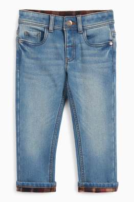 Slim jeans - jeans termoizolanți