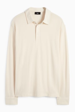 Tricou polo - regular fit - structurat