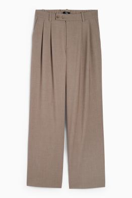 Pantaloni office - talie medie - wide leg