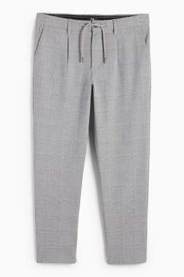 Chino - tapered fit - în carouri
