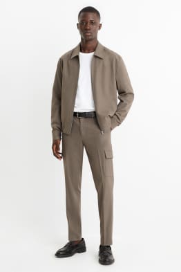Pantaloni modulari din flanel - slim fit - Flex