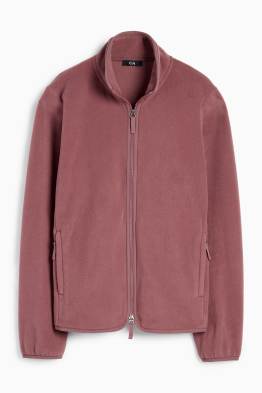 Fleece-Sweatjacke