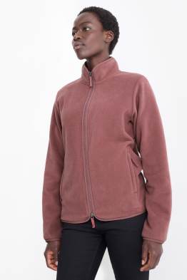 Fleece-Sweatjacke