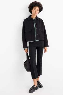 Cloth trousers - high waist - recycled
