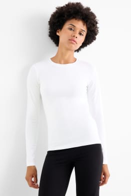 Langarmshirt - Slim Fit