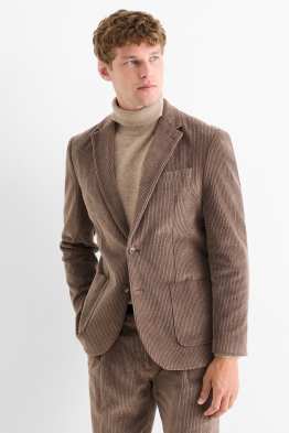 Sacou modular din catifea - regular fit - stretch