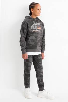 Set - hanorac și pantaloni de trening - 2 piese - cu model