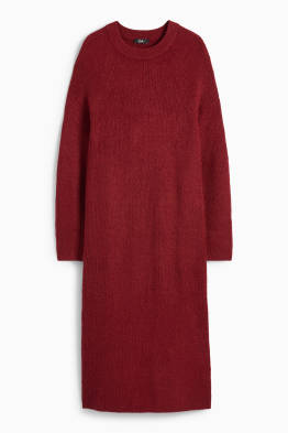 Rochie tricotată - reiată