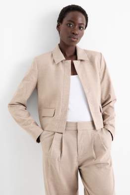 Blazer office - regular fit - structurat
