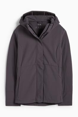 Geacă softshell cu glugă - rezistentă la apă - 4 Way Stretch