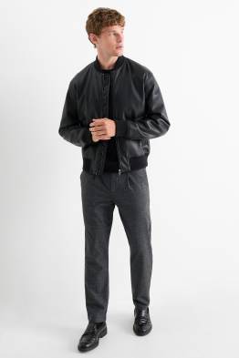 Chino - tapered fit - în carouri