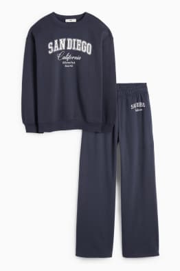 San Diego - set - bluză de molton și pantaloni de trening - 2 piese