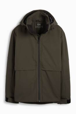 Geacă softshell - căptușită - rezistentă la apă - 4 Way Stretch