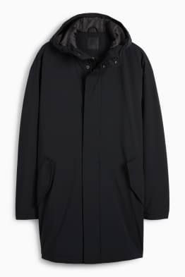 Parka cu glugă - căptușită - rezistentă la apă