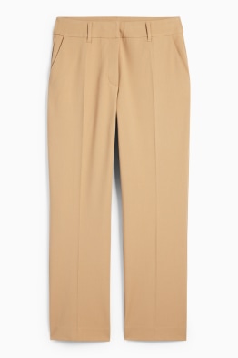 Stoffhose - Mid Waist - Straight Fit