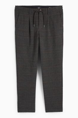 Chino - tapered fit - în carouri