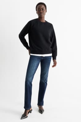 Straight jeans - talie medie - LYCRA®