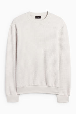 Sweatshirt - textured