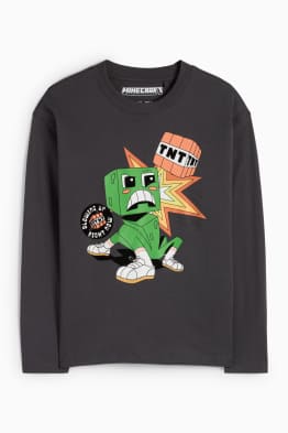 Minecraft - tricou cu mânecă lungă