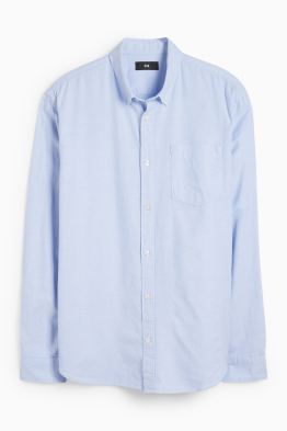 Shirt - regular fit - button-down collar