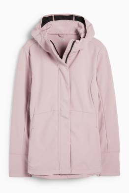 Geacă softshell cu glugă - rezistentă la apă - 4 Way Stretch