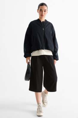 Pantaloni culotte - talie medie - relaxed fit