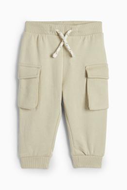 Pantaloni de trening bebeluși - model cargo