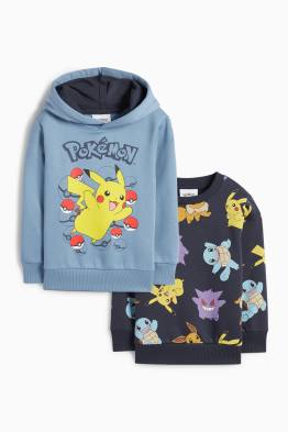 Multipack 2 buc. - Pokémon - hanorac și bluză de molton
