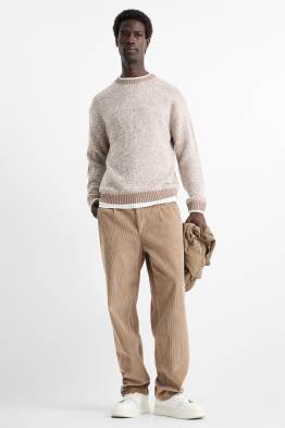 Chino din catifea reiată - relaxed fit