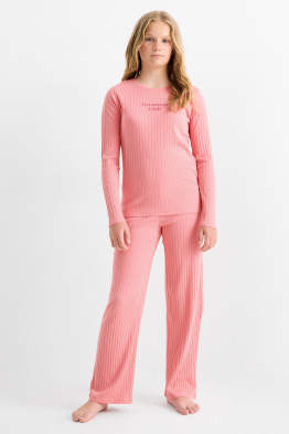 Pijama - reiată - 2 piese