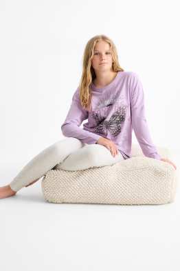 Fluture - pijama - 2 piese