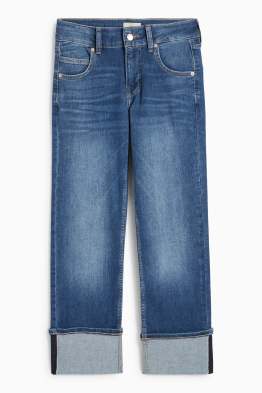 Straight jeans - talie medie - LYCRA®