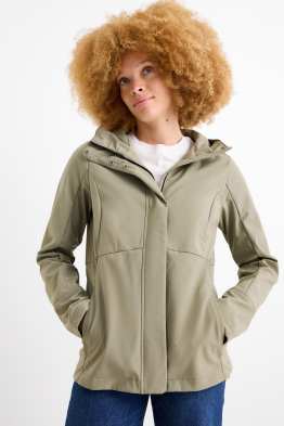 Geacă softshell cu glugă - rezistentă la apă - 4 Way Stretch