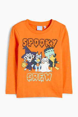 Halloween - Bluey - tricou cu mânecă lungă