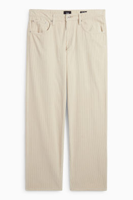 Pantaloni din catifea reiată - relaxed fit