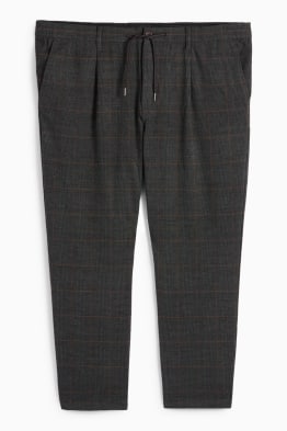 Chino - tapered fit - în carouri