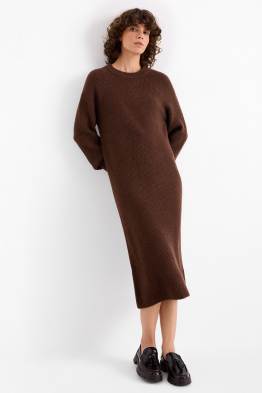 Rochie tricotată - reiată