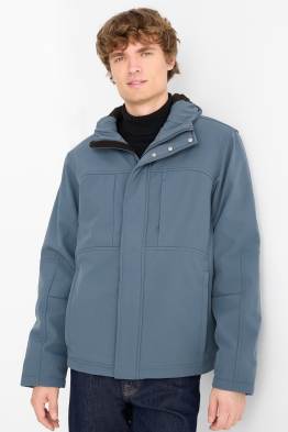 Geacă softshell - căptușită - rezistentă la apă - 4 Way Stretch