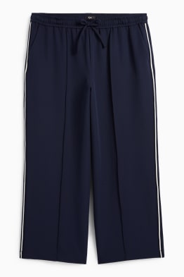 Pantaloni din jerseu - talie medie - wide leg